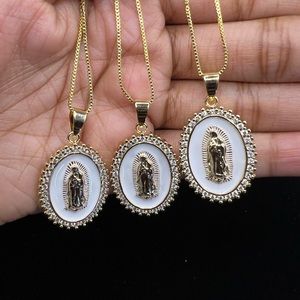 White Mary necklaces